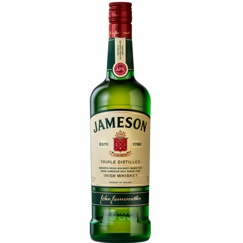Jameson original Irish whiskey.