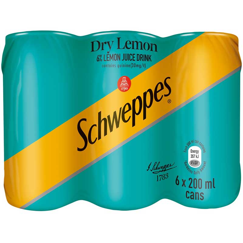 Schweppes-Dry-Lemon-200ml-X-6