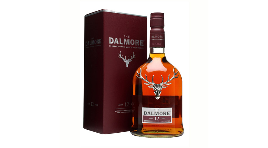 dalmore 12 year old aged whiskey