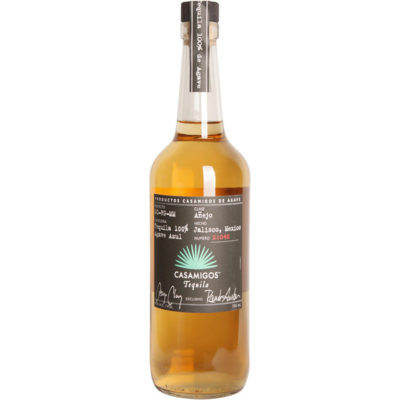 Bottle of Casamigos Anejo Tequila