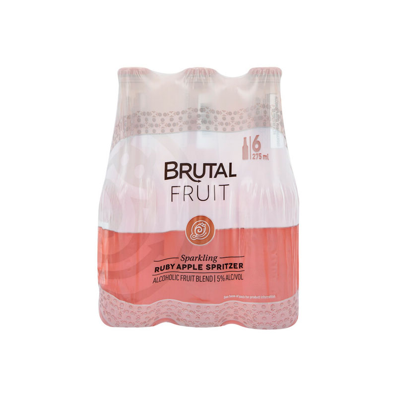 Brutal Fruit Ruby Apple 275ml - 6 bottles