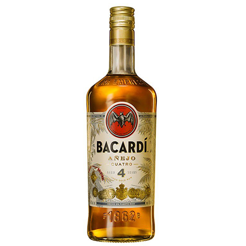 Bacardi Anejo 4 Year Rum 750ml