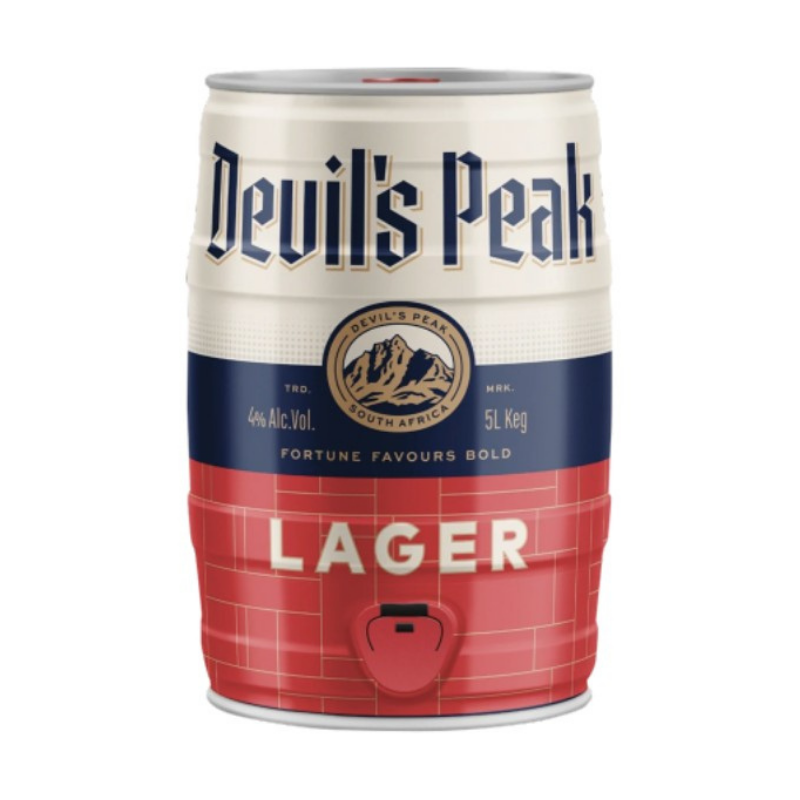 Devils Peak Lager 5L Keg