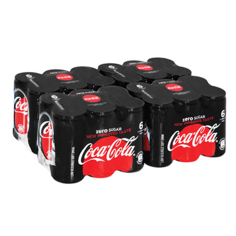Coke zero 200ml Can - 24 - Bar Keeper