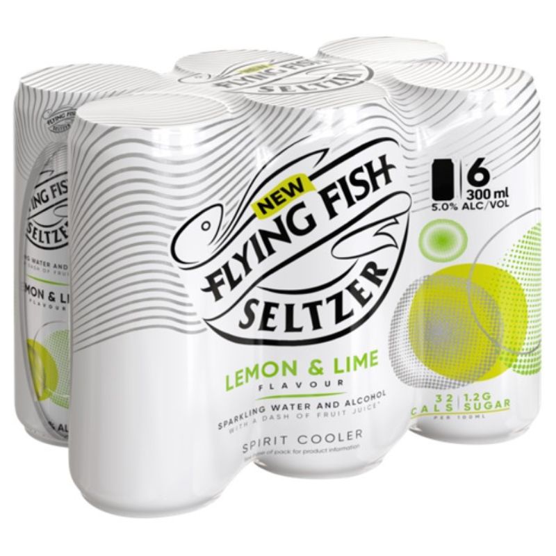Flying Fish Lemon & Lime Seltzer 330ml