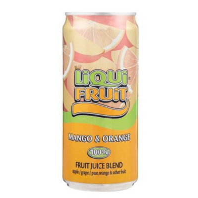 Liqui Fruit Mango Orange Cans 300ml