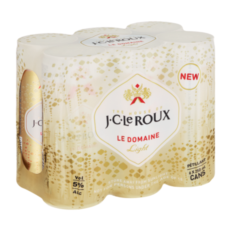 Jc le Roux Le Domaine Light can 6 pack