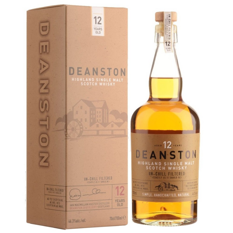 Image of Deanston 12 Year Un-Chill Filtered – Scotch & Sheen