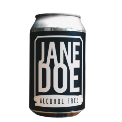 Can of Jane Doe Alcohol free