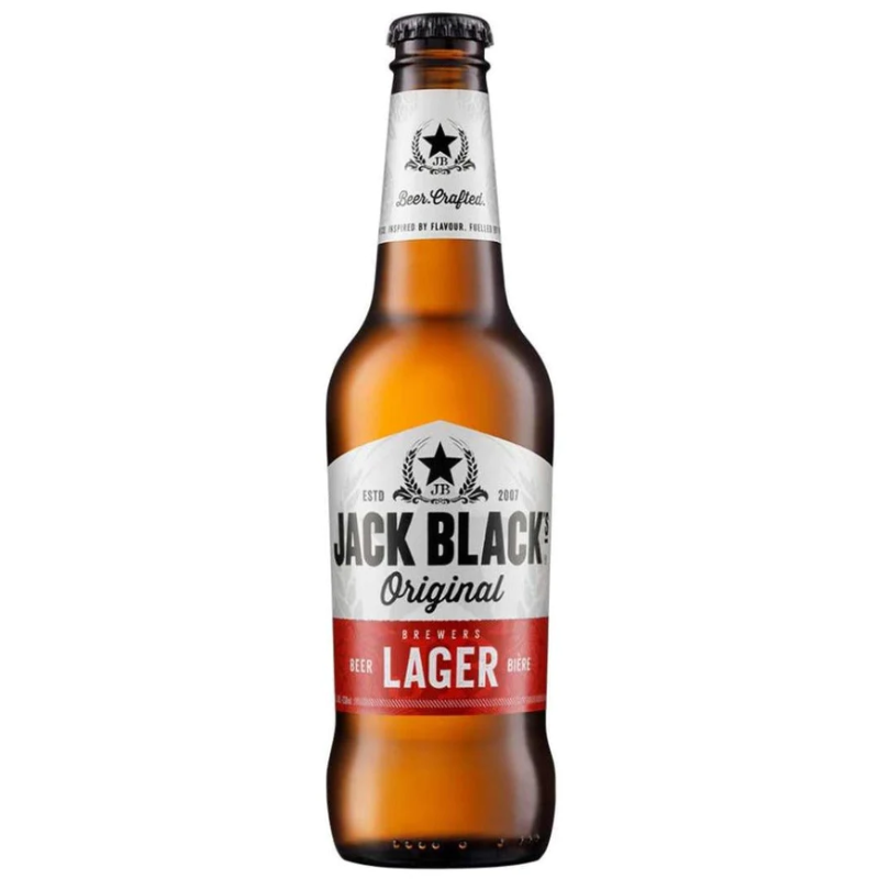 Jack Black Lager 340ml