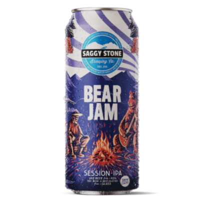 Saggy Stone Bear Jam Session IPA 500ml