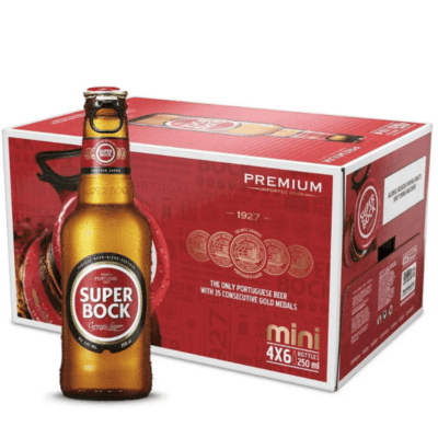 barkeeper 1587 SUPER BOCK MINI 250ML CASE 24