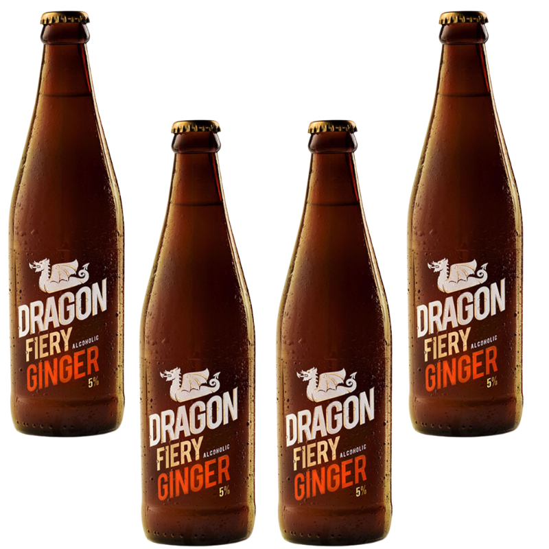 barkeeper 3878 Dragon Fiery Ginger 330ml 4 Pack