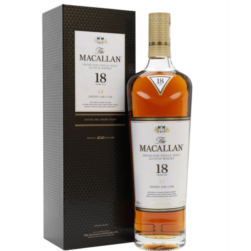 barkeeper 8370 Macallan 18 Yr Sherry Oak Cask