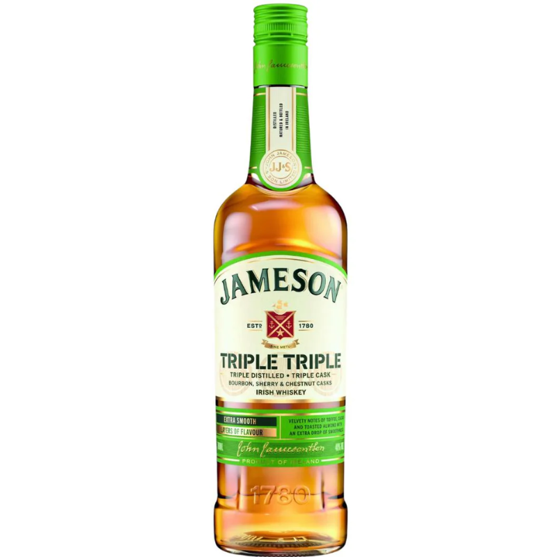 barkeeper 9856 Jameson Triple Triple Blended Irish Whisky 1