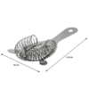 Bar Butler Strainer Stainless Steel