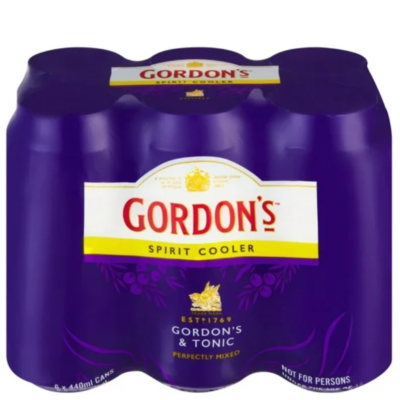 barkeeper 10028 Gordons Tonic 440 cans 6pack