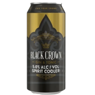 Black Crown Gin & Tonic 440ml Can