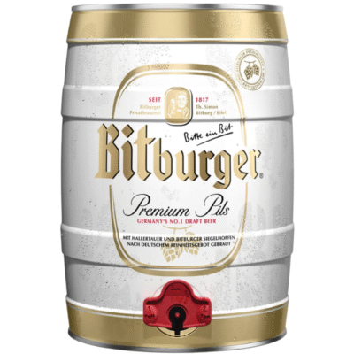 Bitburger Premium Pils 5 Litre Keg