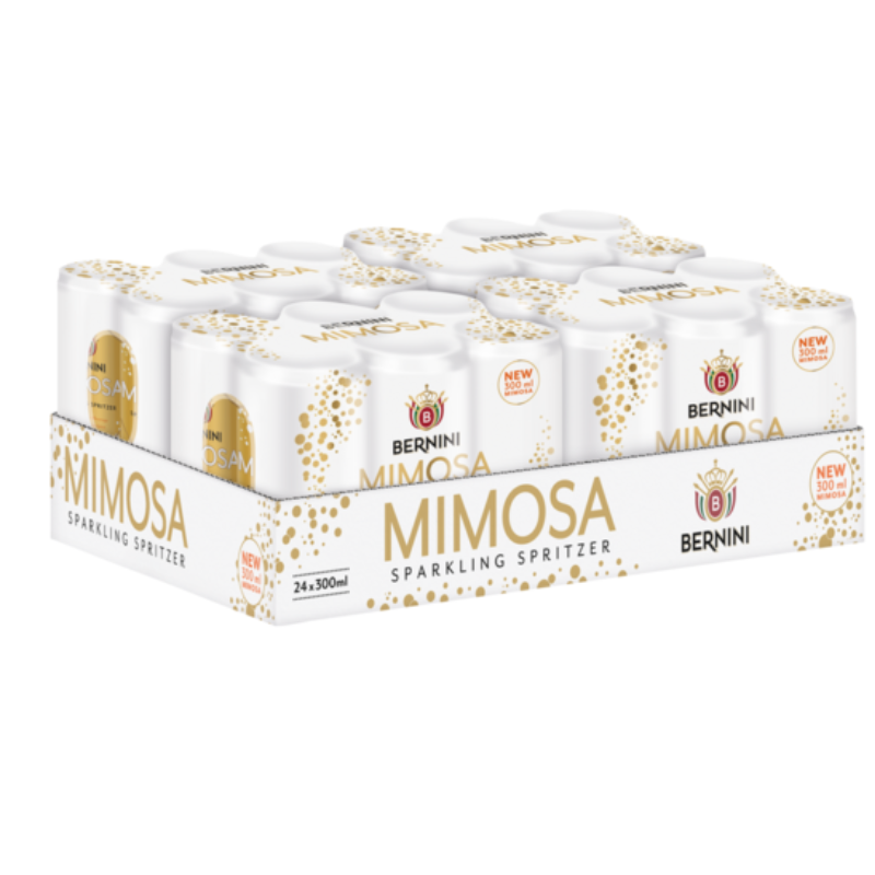 barkeeper 10662 Bernini Mimosa Sparkling Spritzer 300ml case