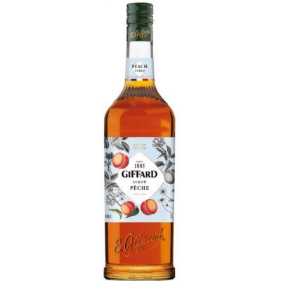Giffard Peach Syrup 1lt