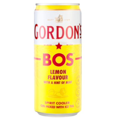 Gordons Gin & Bos Lemon 330ML