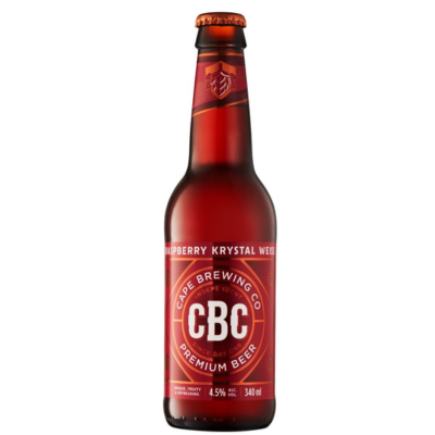 CBC Rasberry Weiss Beer 340ml