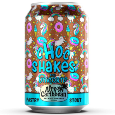 Afro Caribbean Choc Shakes And Unicorns 330ml