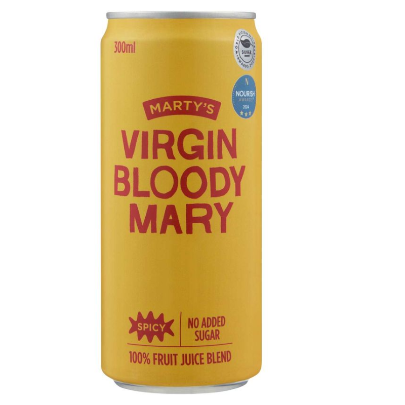 Martys Virgin Bloody Mary 300ml Can