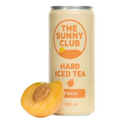 Sunny Club Peach Hard Iced Tea 250ml