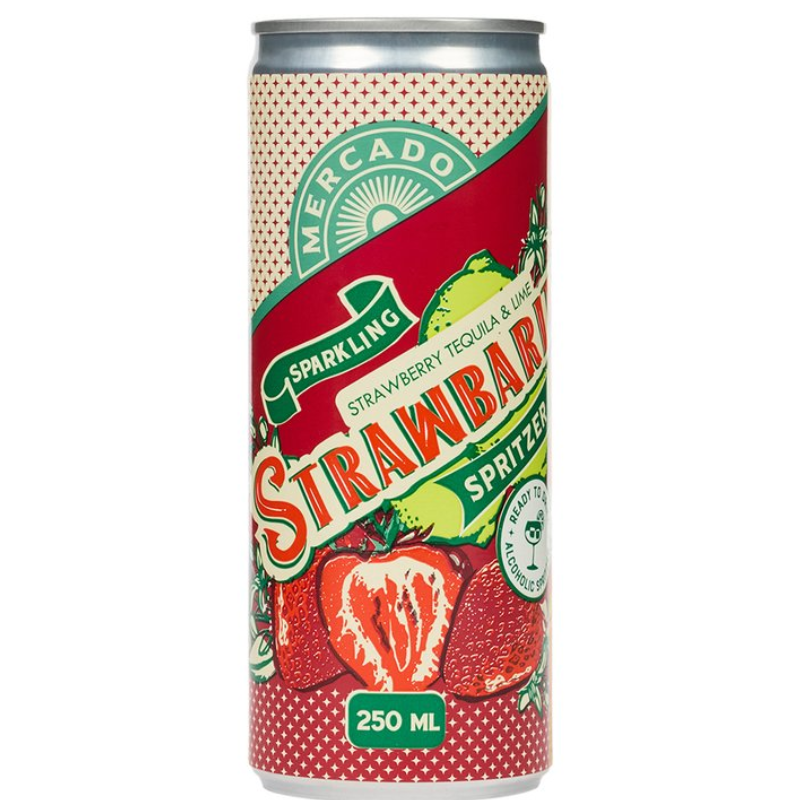 Mercado Strawbarita Spritzer 250ml