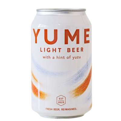 Yume Yuzu Light Lager 330ml Can