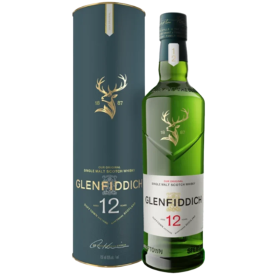 Glenfiddich 12 Year Old Whisky 750ml
